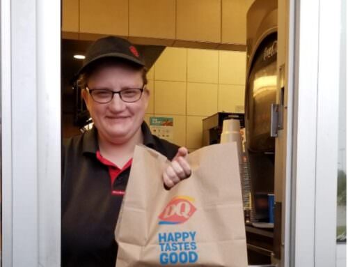 Dairy Queen found a valuable asset in Heather because of her commitment and willingness to learn